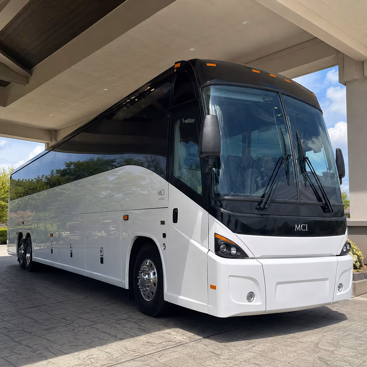 charter buses for full edmond wedding weekends