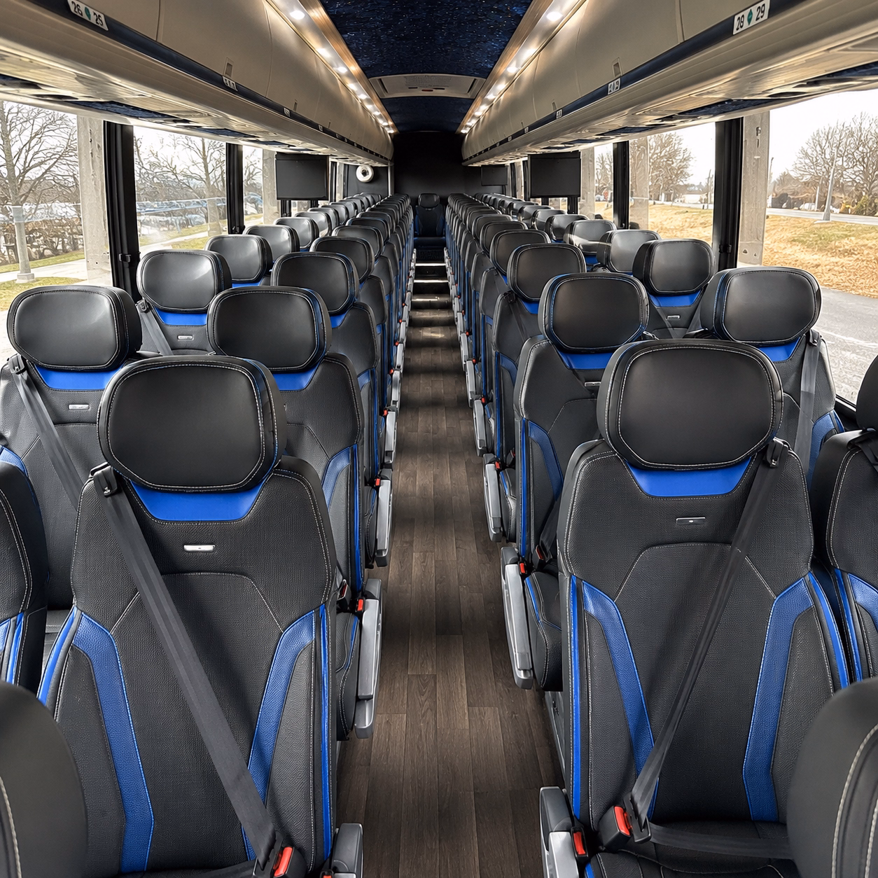 edmond sporting event transportation onboard seating