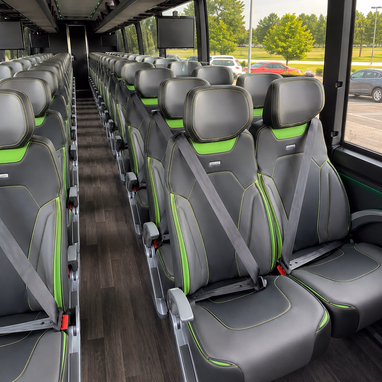edmond wedding transportation onboard seating