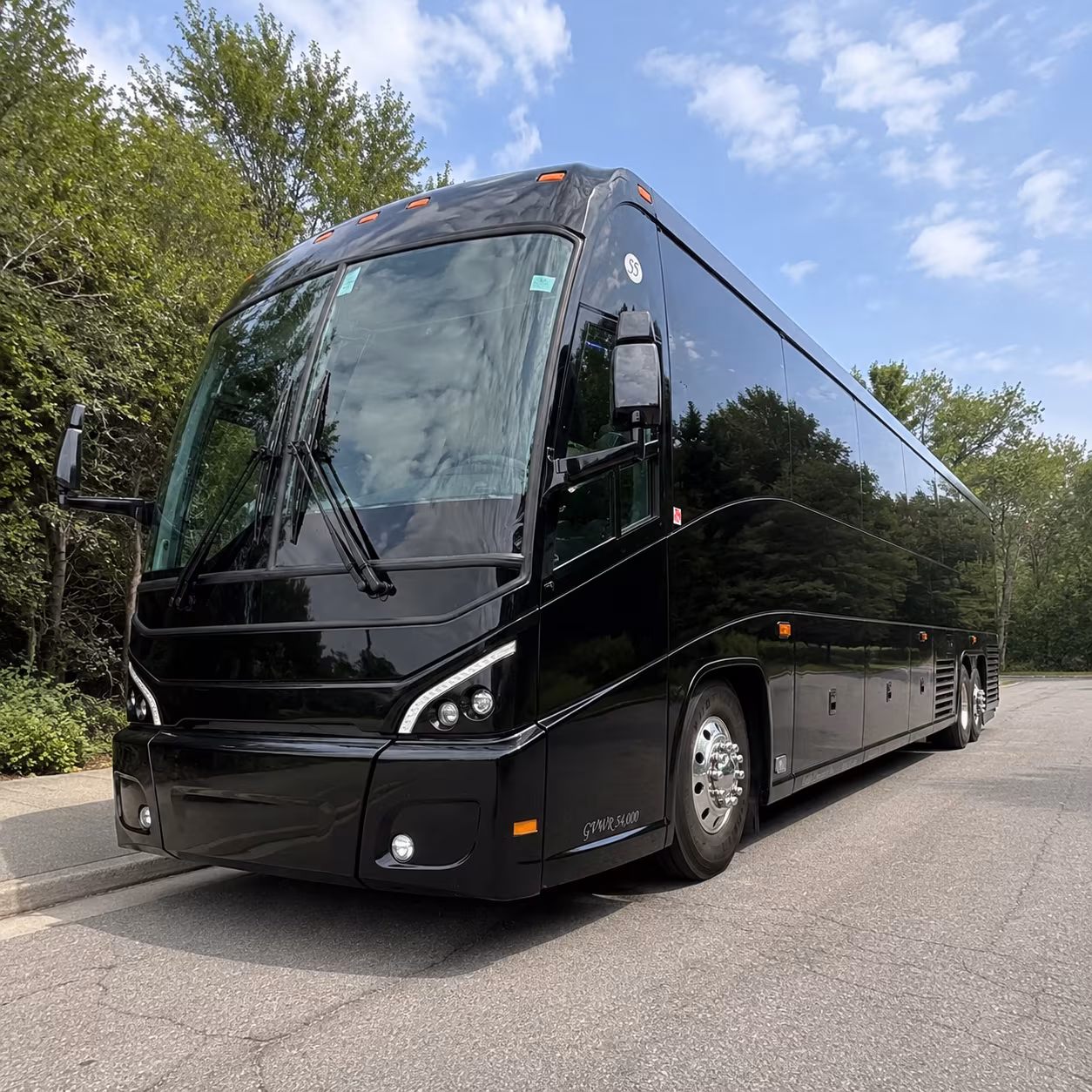 long distance bus rentals from edmond to tulsa on the turner turnpike