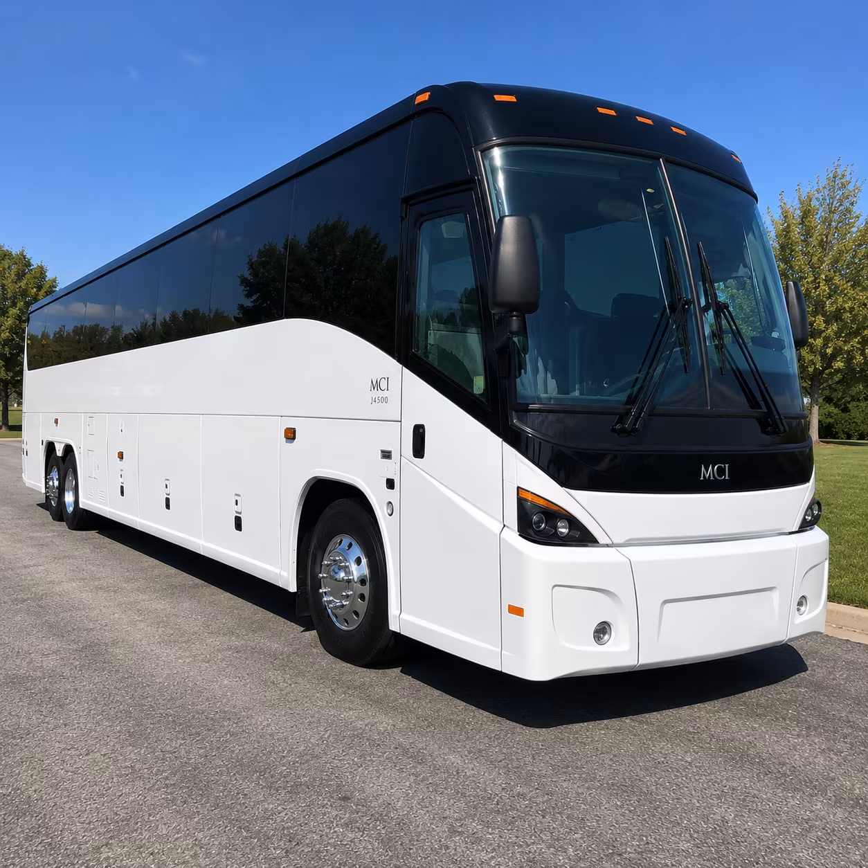 shuttle buses for warehouse and distribution groups on sooner road and danforth road