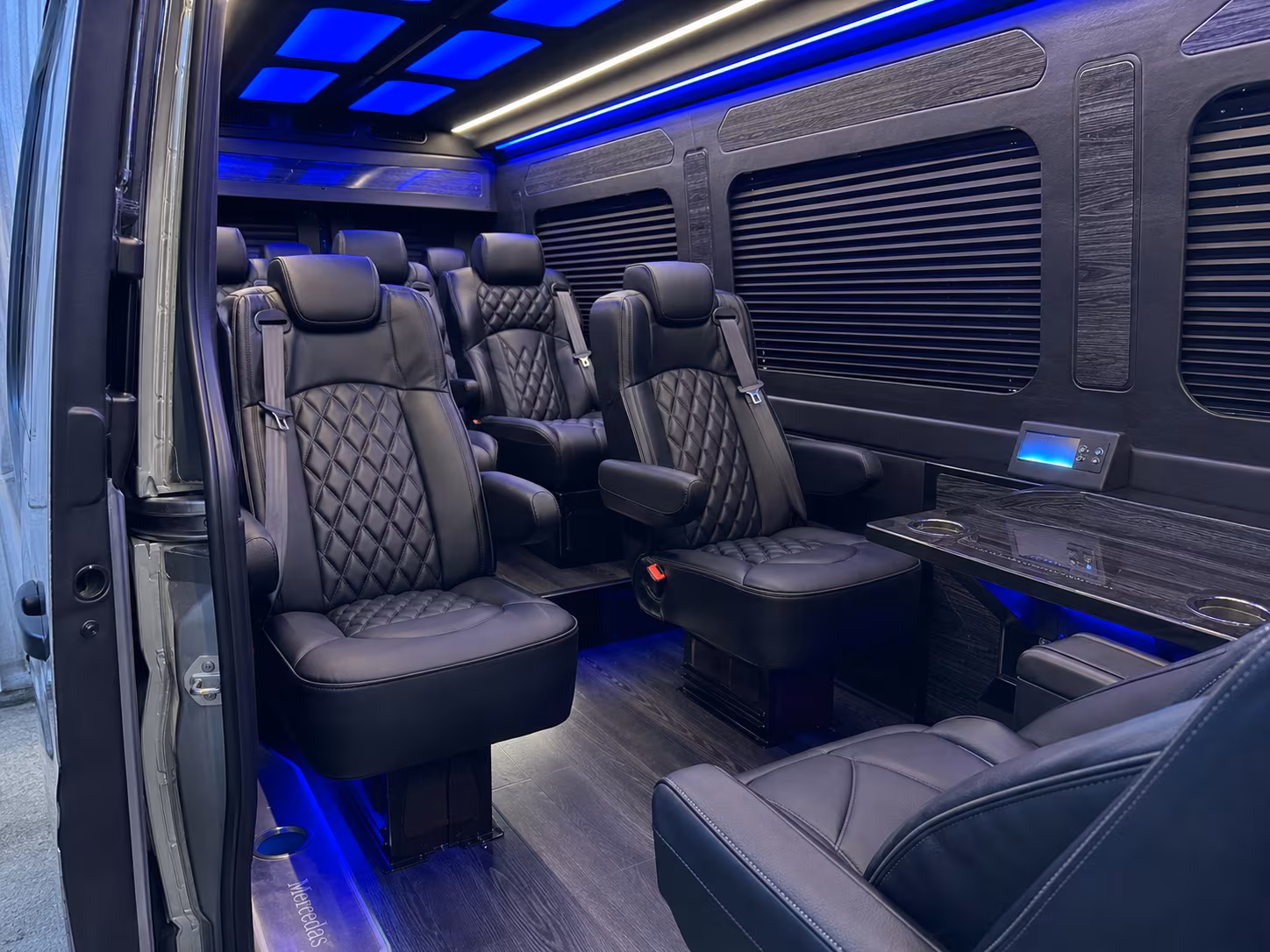 sprinter van transportation for groups and events across edmond
